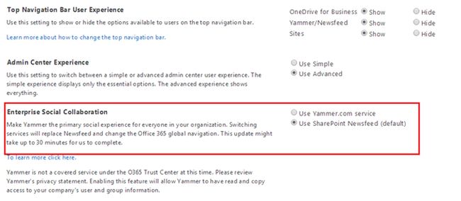 admin social collaboration